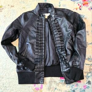 Evys Tree xs nwot Zoe b o m b e r jacket